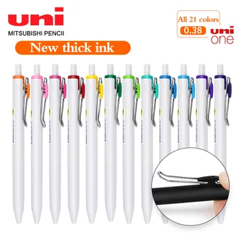 1 יח 'אוני' ל עט UMN-S-38 בצבע אחד שכיבות סוג עט כדורי סטודנט כתיבת המשרד חתימת עט ציוד לבית הספר מכשירי כתיבה